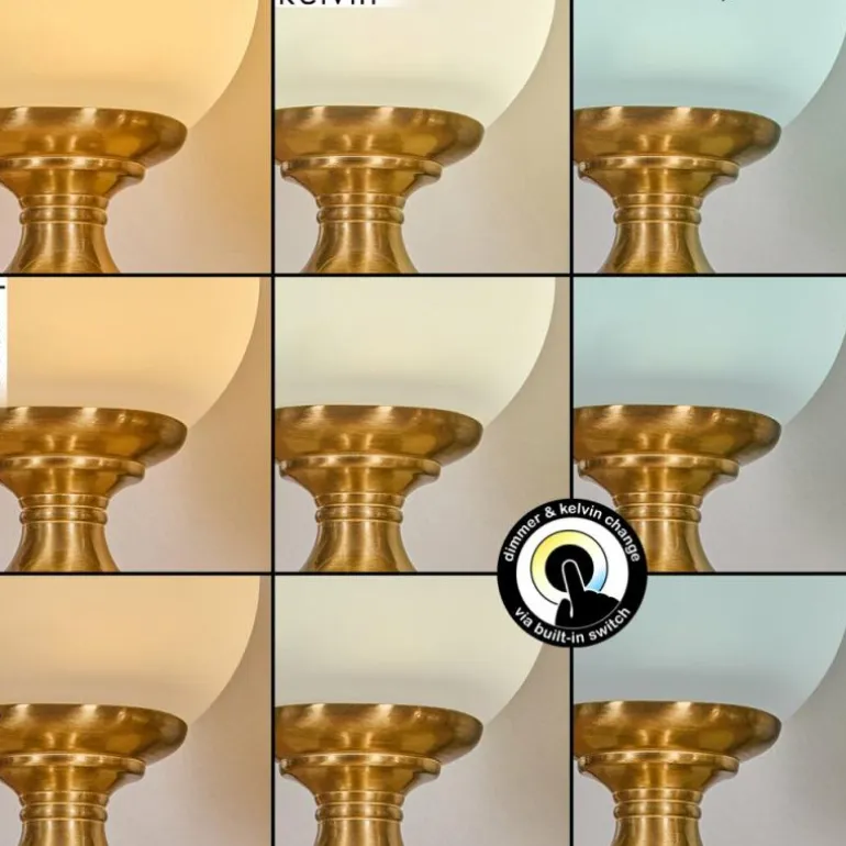 Lakolk Lampe à poser LED Laiton, 1 lumière