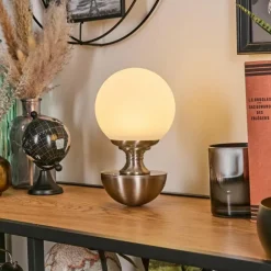 Lakolk Lampe à poser LED Nickel mat, 1 lumière