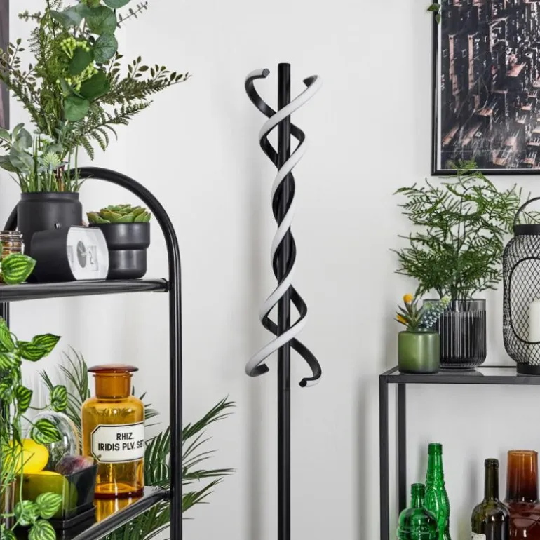 Lampadaire Alvarim LED Noir, 1 lumière