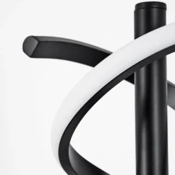 Lampadaire Alvarim LED Noir, 1 lumière