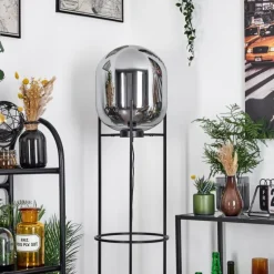 Lampadaire Arieux Noir, 1 lumière