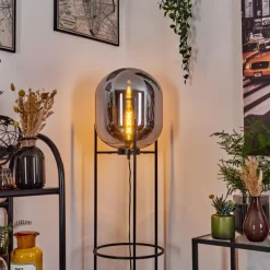 Lampadaire Arieux Noir, 1 lumière