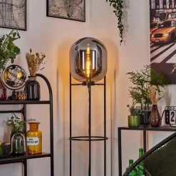 Lampadaire Arieux Noir, 1 lumière