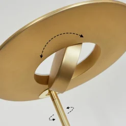 Lampadaire Confluencia LED Laiton, 2 lumières
