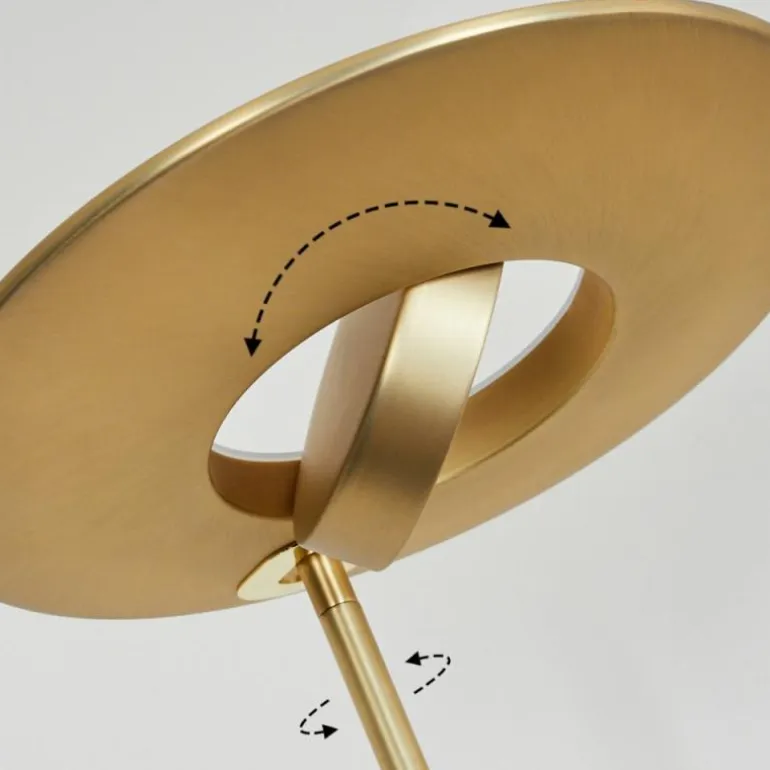Lampadaire Confluencia LED Laiton, 2 lumières
