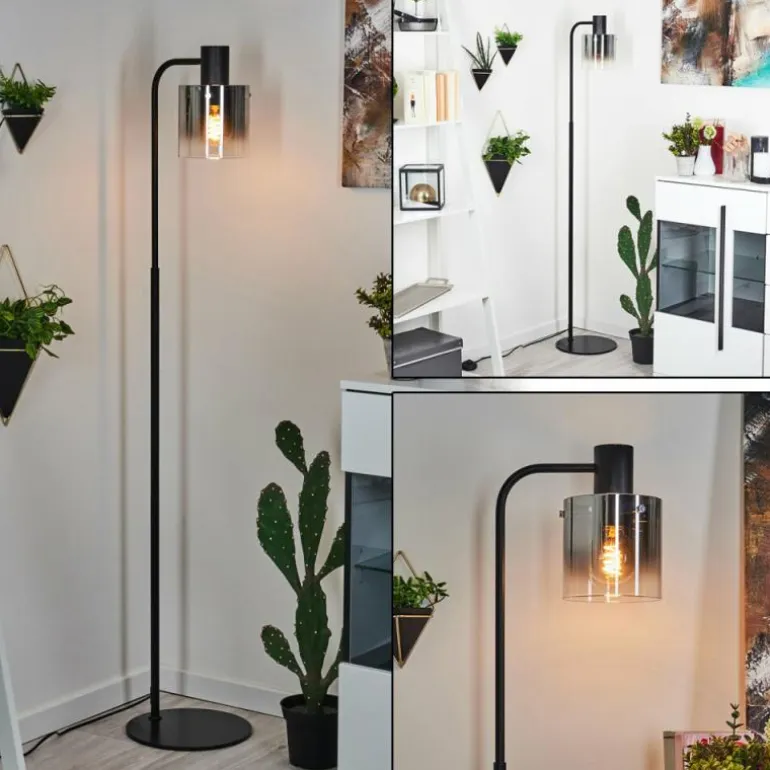 Lampadaire Gafa Noir, 1 lumière