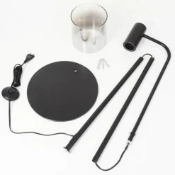Lampadaire Gafa Noir, 1 lumière