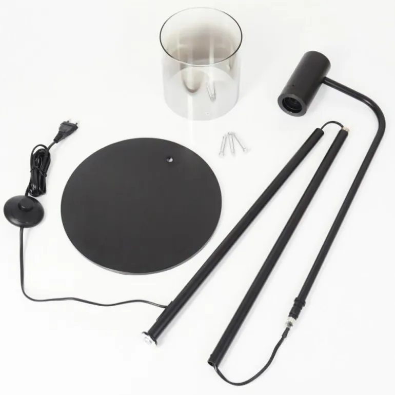Lampadaire Gafa Noir, 1 lumière