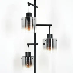 Lampadaire Gafa Noir, 3 lumières
