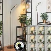 Lampadaire Haltia LED Bronze, 1 lumière