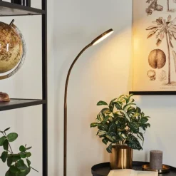 Lampadaire Haltia LED Bronze, 1 lumière