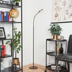 Lampadaire Haltia LED Bronze, 1 lumière