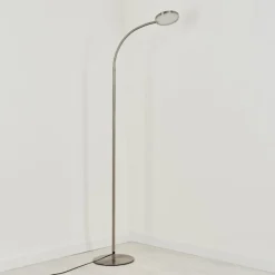 Lampadaire Haltia LED Nickel mat, 1 lumière