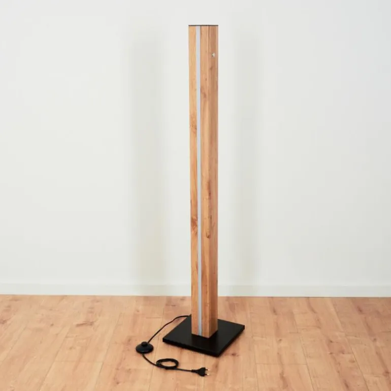 Lampadaire Kyneton LED Écru, Noir, 1 lumière
