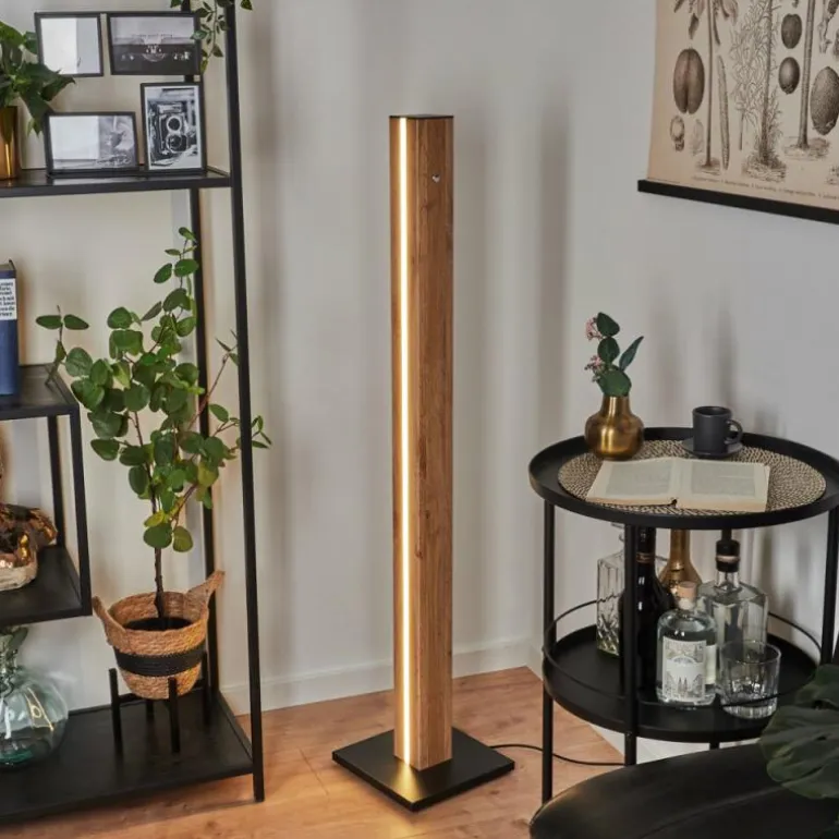 Lampadaire Kyneton LED Écru, Noir, 1 lumière