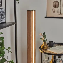 Lampadaire Kyneton LED Écru, Noir, 1 lumière