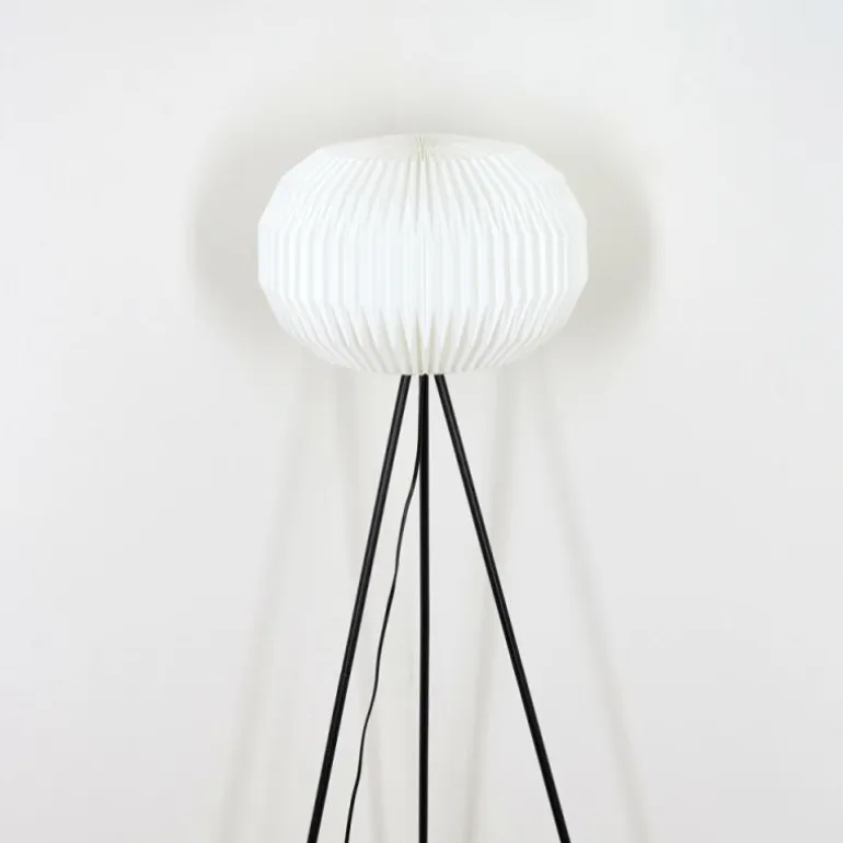 Lampadaire Regufe Noir, 1 lumière