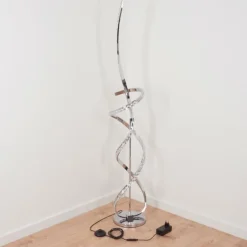 Lampadaire Robalo LED Chrome, 1 lumière