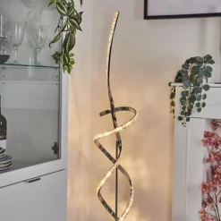 Lampadaire Robalo LED Chrome, 1 lumière