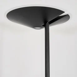 Lampadaire à vasque Choupico LED Noir, 2 lumières