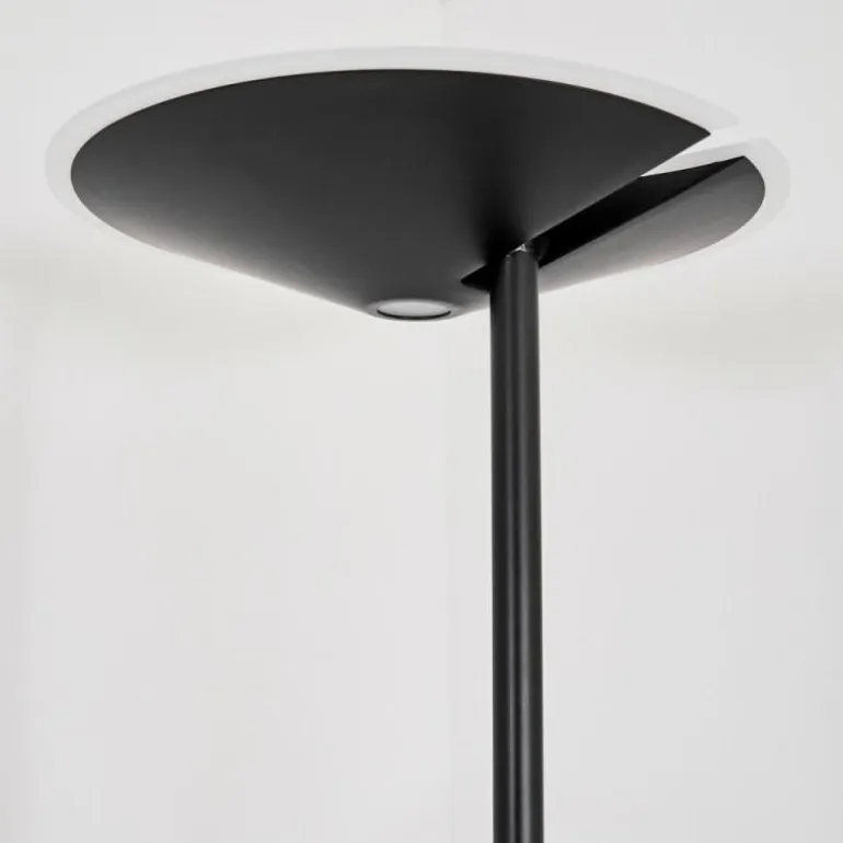 Lampadaire à vasque Choupico LED Noir, 2 lumières