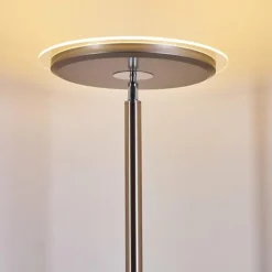 Lampadaire à vasque Veteli LED Blanc, 2 lumières