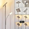 Lampadaire à vasque Veteli LED Acier inoxydable, 2 lumières