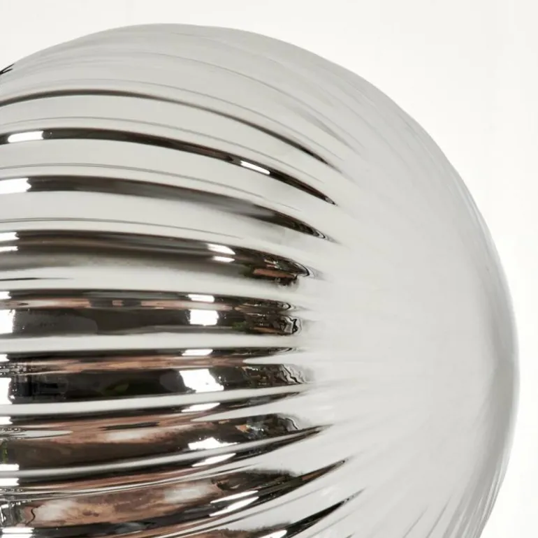 Lampadaire - Verre 10 cm, 12 cm, 15 cm Remaisnil Fumé, 6 lumières