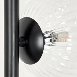Lampadaire - Verre 10 cm, 12 cm Remaisnil Clair, 3 lumières