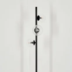 Lampadaire - Verre 10 cm, 12 cm Remaisnil Clair, 3 lumières