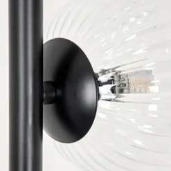 Lampadaire - Verre 10 cm, 12 cm Remaisnil Clair, 5 lumières