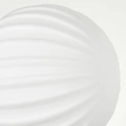 Lampadaire - Verre 10 cm, 12 cm Remaisnil Blanc, 5 lumières
