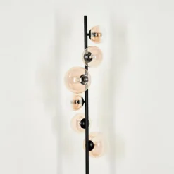 Lampadaire - Verre 10 cm, 12 cm, 15 cm Remaisnil Ambre, Clair, 6 lumières