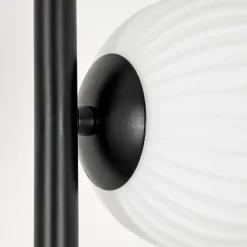 Lampadaire - Verre 10 cm, 12 cm, 15 cm Remaisnil Blanc, 6 lumières
