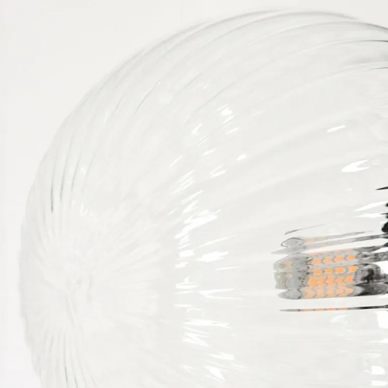 Lampadaire - Verre 10 cm, 12 cm, 15 cm Remaisnil Clair, 6 lumières
