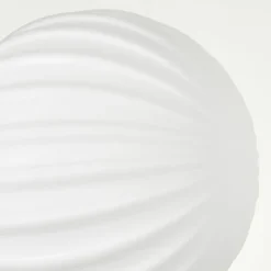 Lampadaire - Verre 10 cm, 12 cm Remaisnil Blanc, 3 lumières