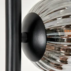 Lampadaire - Verre 10 cm, 15 cm Remaisnil Ambre, Fumé, 3 lumières