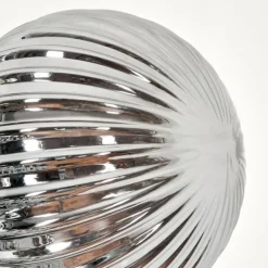Lampadaire - Verre 12 cm, 15 cm Remaisnil Noir, 3 lumières