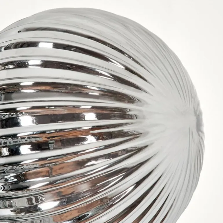 Lampadaire - Verre 12 cm, 15 cm Remaisnil Noir, 3 lumières