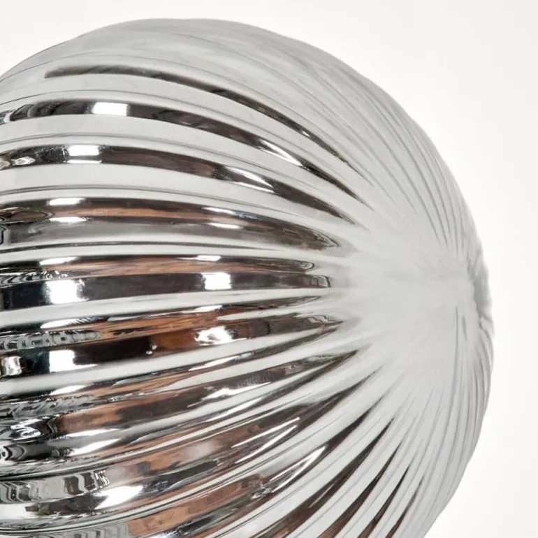 Lampadaire - Verre 10 cm, 12 cm Remaisnil Noir, 5 lumières