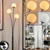 Lampadaire - Verre 10 cm Bernado Blanc, 3 lumières
