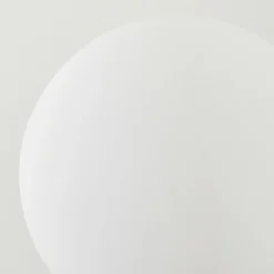 Lampadaire - Verre 15 cm Bernado Blanc, 3 lumières