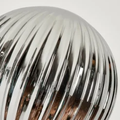 Lampadaire - Verre 15 cm Bernado Fumé, 3 lumières