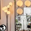 Lampadaire - Verre 12 cm Bernado Blanc, 6 lumières