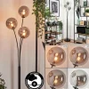 Lampadaire - Verre 15 cm Bernado Fumé, 3 lumières