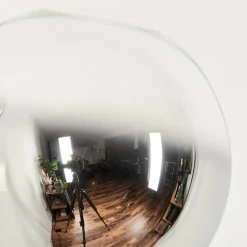 Lampadaire - Verre 12 cm Bernado Clair, Fumé, 3 lumières