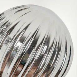 Lampadaire - Verre 10 cm Bernado Fumé, 3 lumières