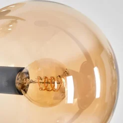 Lampadaire - Verre 15 cm Gastor Ambre, 3 lumières