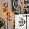 Lampadaire - Verre 15 cm Gastor Clair, Fumé, 4 lumières