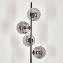 Lampadaire - Verre 15 cm Gastor Fumé, 4 lumières